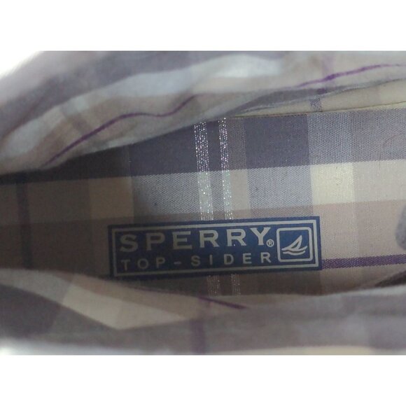 Sperry Topsider High Top Ankle Boot Shoe Womens 6.5 Gray Corduroy - Picture 9 of 9